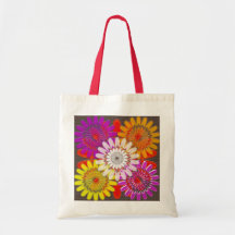 TOTE BAGS SMALL DIY flowers Treasure Colourful