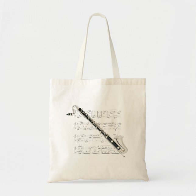 Tote - Bass Clarinet and sheet music (Front)