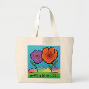 Tote - California Poppies - Buellton.Art