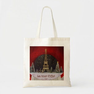 Tote Christmas in Paris Bag