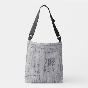 Tote cross over bag art design style