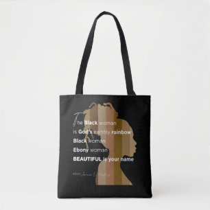 Tote "Ebony Woman"