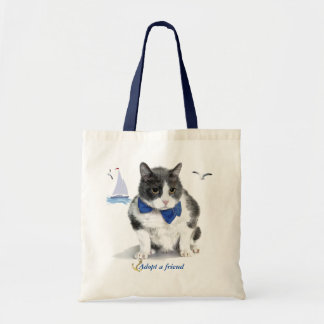 tote: featuring Felix, the kitty, in the month of Tote Bag