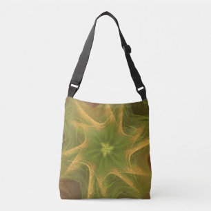 Tote Fractal Light Green Palette