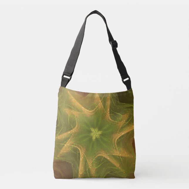 Tote Fractal Light Green Palette (Front)