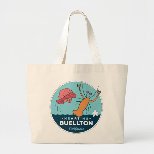 Tote - Goldie Fish - Buellton.Art  (Front)