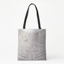 Tote (heavyweight) – LABYRINTH (alabaster)