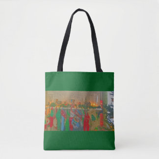Tote- Hung by the chimney with care. Tote Bag