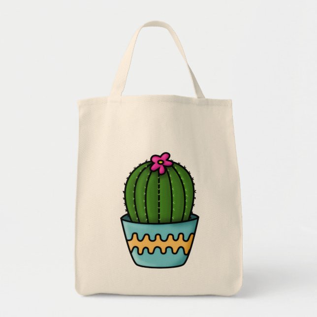 Tote Linha Cactus Bag (Front)
