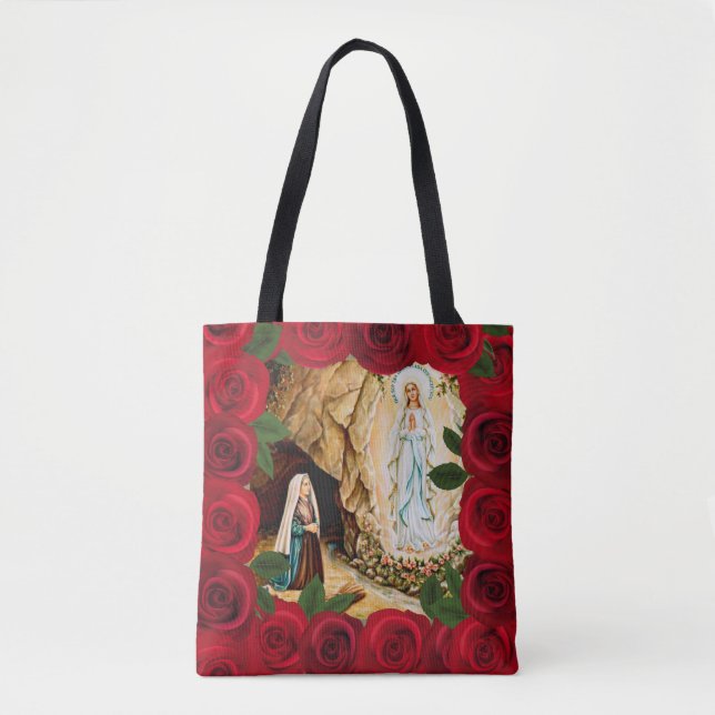 Tote Of Our Lady Of Lourdes Bag (Front)