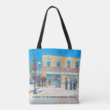 TOTE OF STANDIN' ON THE CORNER