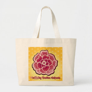 Tote - Pop Roses - Buellton.Art