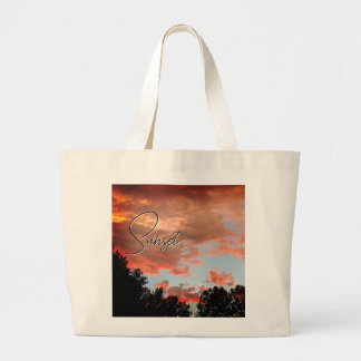 Tote Red Sky Sunset Bag