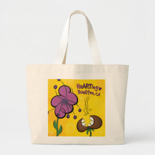 Tote - Snackin' Flowers - Buellton.Art