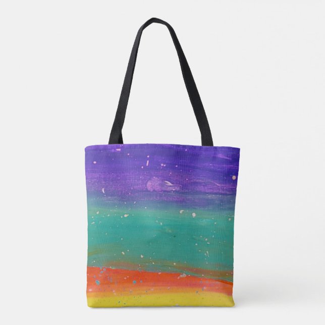 Tote - Sunset Painting (Back)