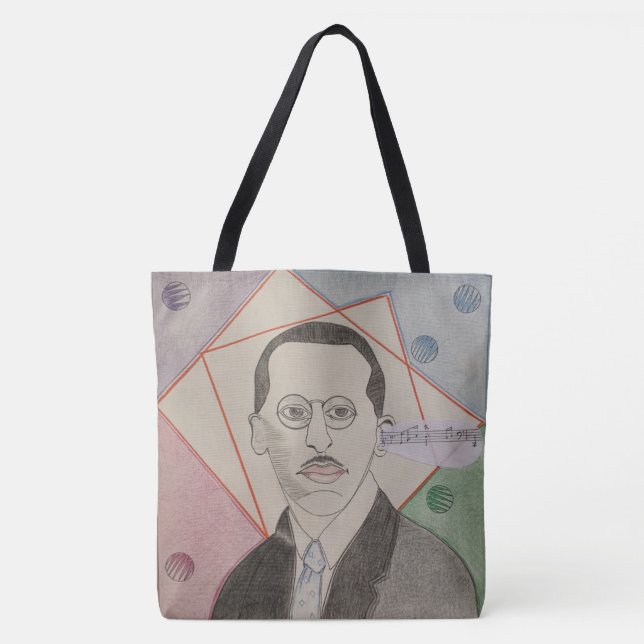 Tote w/Stravinsky & Violist by Tony Cimino (Front)