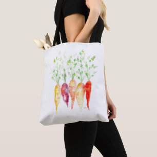 Tote - Watercolor Heirloom Carrots Bag
