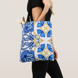 Tote with Portuguese tiles Bag
