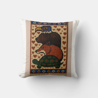 Totem Animal Beads Cushion