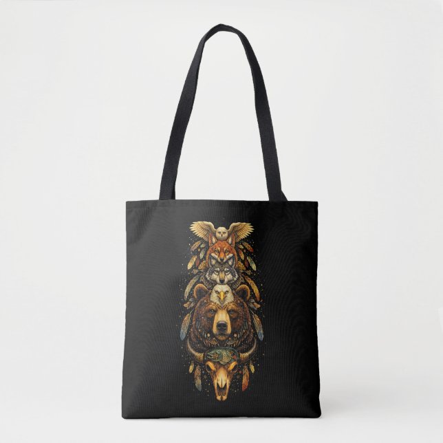 Totem Ascendant Tote Bag (Front)