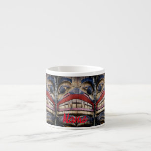 Totem Pole Face Thunder_Cove Espresso Cup