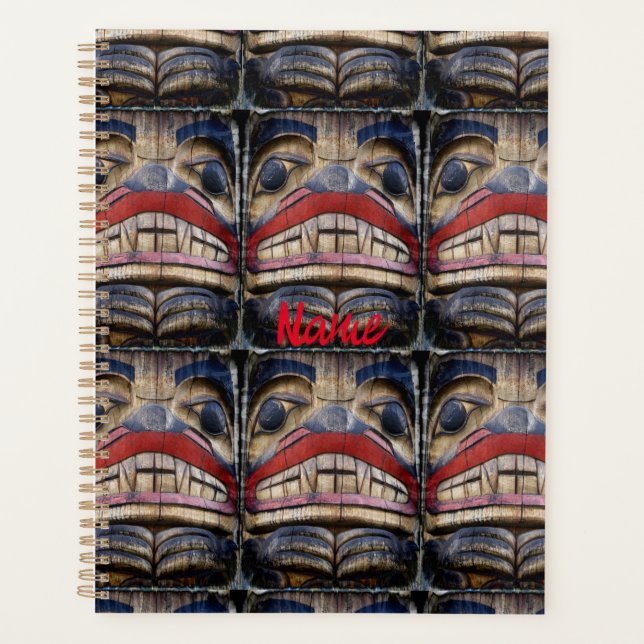 Totem Pole Face Thunder_Cove  Planner (Front)