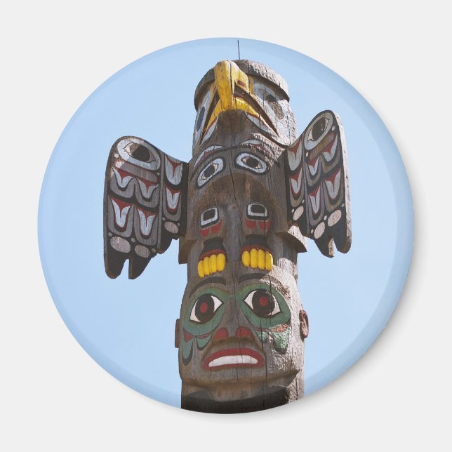 Totem Pole Magnet (Front)