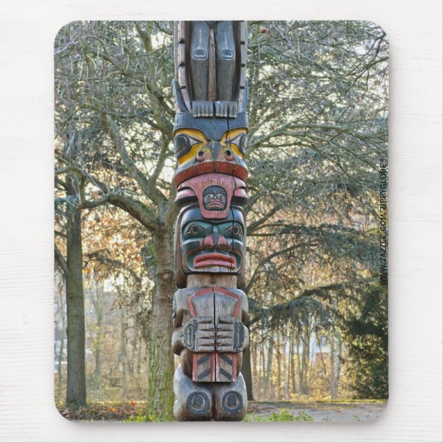 Totem Pole Mouse Pad (Front)