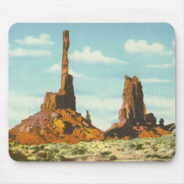 Totem Pole Mouse Pad (Front)