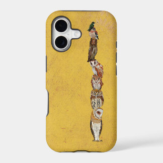 TOTEM POLE OF BIRDS