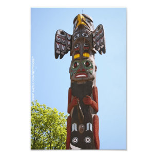 Totem Pole Photo Print