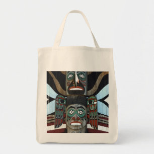 Totem Pole Tote Bag