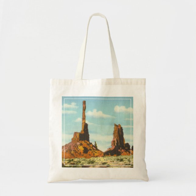 Totem Pole Tote Bag (Front)