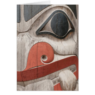 Totem poles at Haida Heritage Centre Museum
