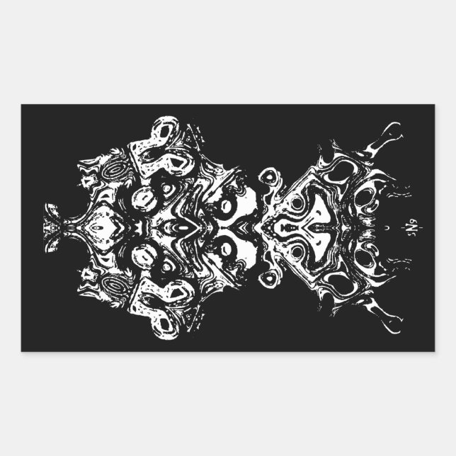 Totem Rectangular Sticker (Front)