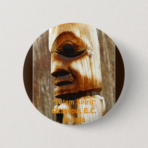 TOTEM SPIRIT Art Collection 6 Cm Round Badge