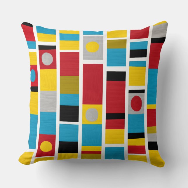 Totem Stripes Cushion (Front)