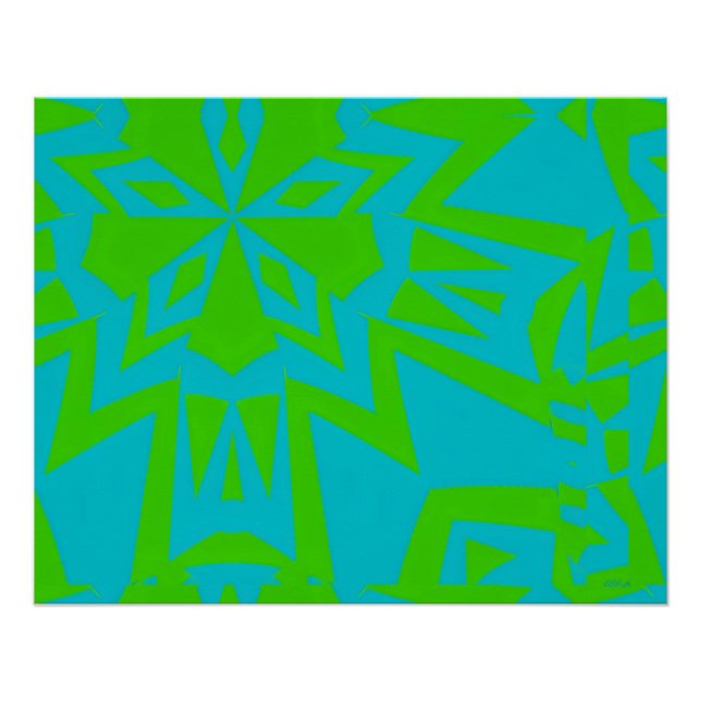 Totemly Abstract Poster (Front)