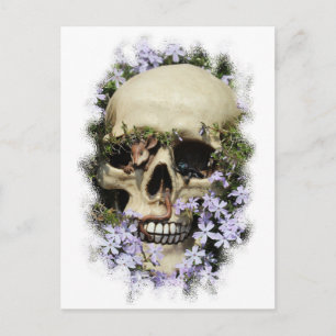 Totenkopf - Gothic / Postkarte Postcard