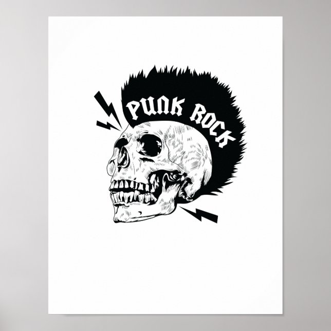 Totenkopf "Punk Rock" Poster (Front)