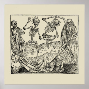 Totentanz / Dance of macabre Poster