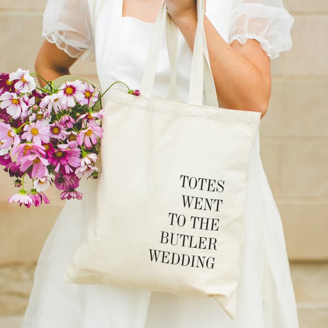 Totes Went to the Wedding | Wedding Favour Tote Ba (Creator Uploaded)