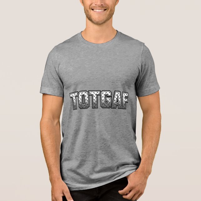 TOTGAF 1 Tri-Blend SHIRT (Front)