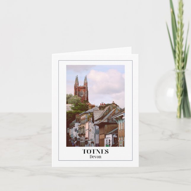 Totnes, Devon Card (Front)