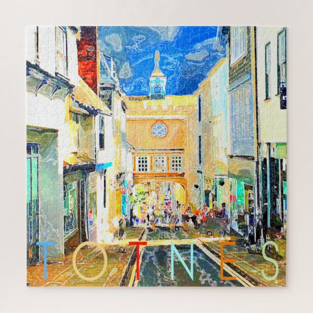 Totnes, Devon, United Kingdom Jigsaw Puzzle (Vertical)