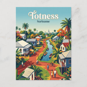 Totness Suriname Postcard
