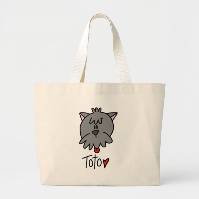 Toto Large Tote Bag (Front)