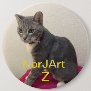 Toto the Cat. 6 Cm Round Badge