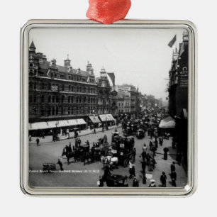 Tottenham Court Road from Oxford Street, Metal Tree Decoration