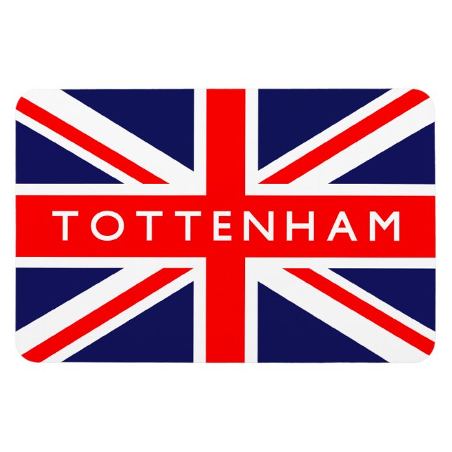 Tottenham UK Flag Magnet (Horizontal)